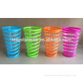 Plastic spiral drinking glass 10x15.5cm TG20015C